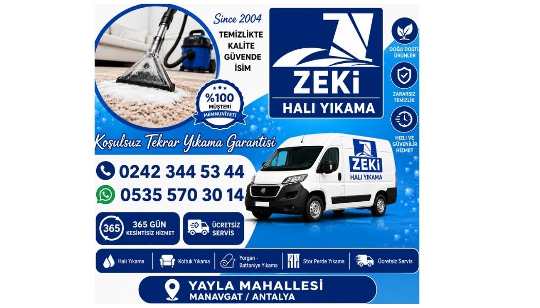  Manavgat Yayla Mahallesi Halı Yıkama